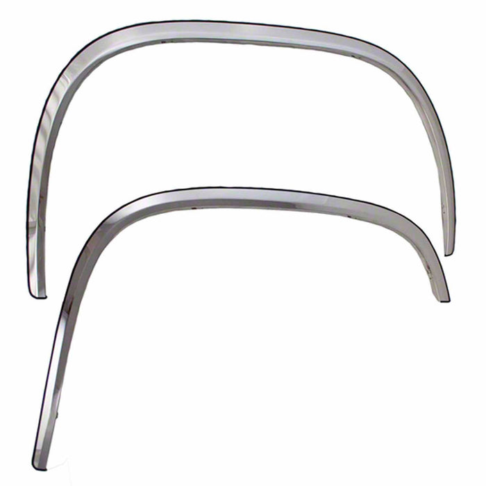 Coast To Coast CCIFTC147 Full Wheel Well Polished Stainless Steel 1.5 Inch Width With Trim For 4 Fenders - Truck Part Superstore