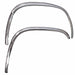 Coast To Coast CCIFTC164 Full Wheel Well Polished Stainless Steel 1.5 Inch Width With Trim For 4 Fenders - Truck Part Superstore
