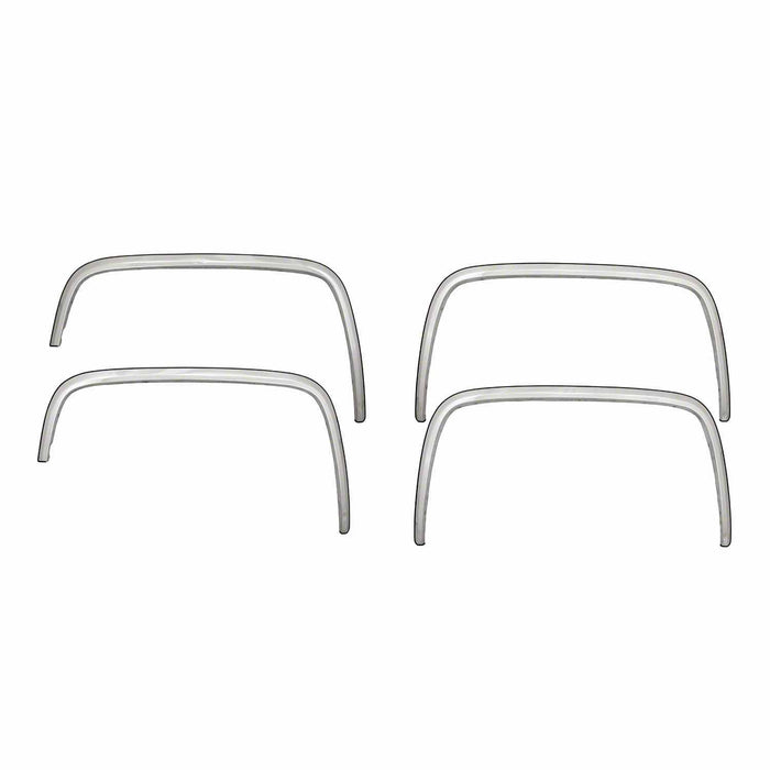 Coast To Coast CCIFTC168 Full Wheel Well Polished Stainless 1.5 Inch Width 4 Piece Set - Truck Part Superstore