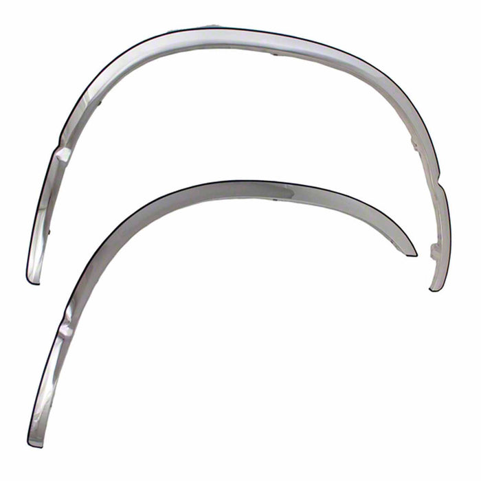 Coast To Coast CCIFTD251 Full Wheel Well Polished Stainless Steel 1.5 Inch Width With Trim For 4 Fenders - Truck Part Superstore