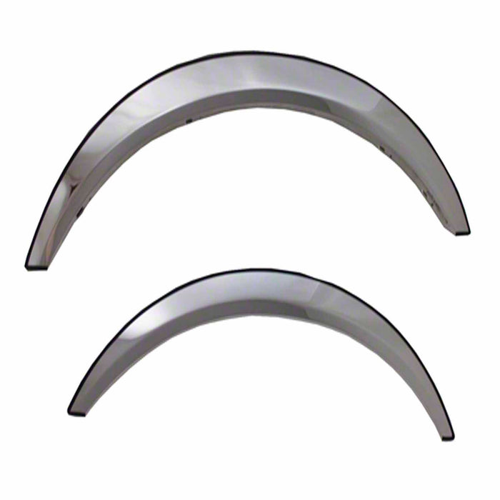 Coast To Coast CCIFTFL3110 Half Wheel Well Polished Stainless Steel 1.5 Inch Width With Trim For 4 Fenders - Truck Part Superstore