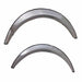 Coast To Coast CCIFTFL3110 Half Wheel Well Polished Stainless Steel 1.5 Inch Width With Trim For 4 Fenders - Truck Part Superstore