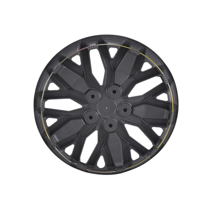 Coast To Coast 105115S 15 Inch; 10 U Spoke; Painted; Silver; ABS Plastic; Set Of 4; Fits Over OEM Wheel - Truck Part Superstore