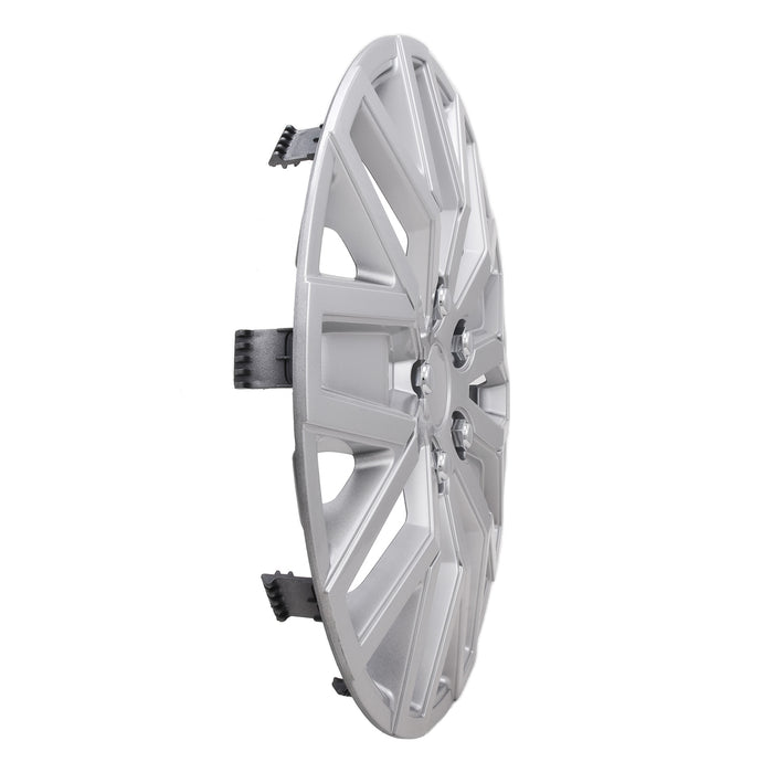 Coast To Coast 105116S 16 Inch; 10 U Spoke; Painted; Silver; ABS Plastic; Set Of 4; Fits Over OEM Wheel - Truck Part Superstore