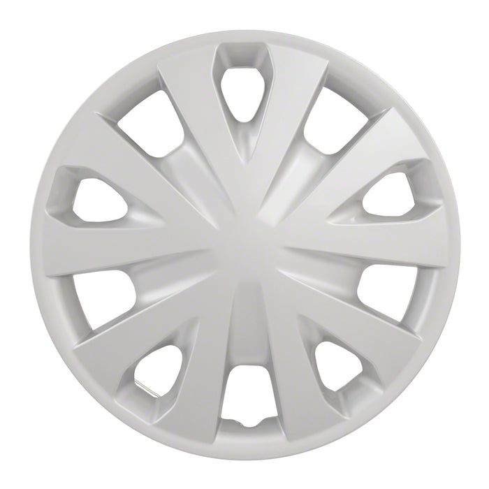 Coast To Coast 49615S 15 Inch; 5 V-Spoke; Silver Color; Plastic; Set Of 4. Also Use Number IWC49615S - Truck Part Superstore