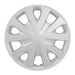 Coast To Coast 49615S 15 Inch; 5 V-Spoke; Silver Color; Plastic; Set Of 4. Also Use Number IWC49615S - Truck Part Superstore