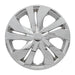 Coast To Coast IWC53515S 15 Inch; 5 Double Spoke; Silver Color; Plastic; Set of 4 - Truck Part Superstore