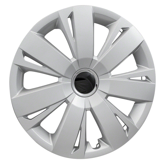 Coast To Coast IWC53716S 16 Inch; 7 Spoke; Silver Color; Plastic; Set of 4 - Truck Part Superstore