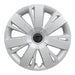 Coast To Coast IWC53716S 16 Inch; 7 Spoke; Silver Color; Plastic; Set of 4 - Truck Part Superstore