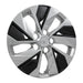 Coast To Coast IWC53816CB 16 Inch; 5 Split Spoke; Chrome Plated/ Black; Plastic; Set Of 4 - Truck Part Superstore
