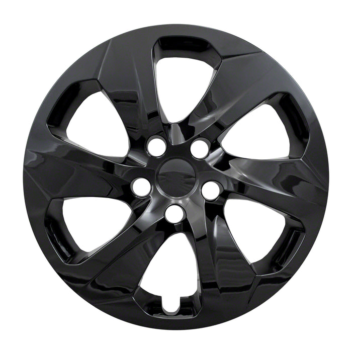 Coast To Coast IWC53917BLK 17 Inch; 6 Spoke; Gloss Black; Plastic; Set Of 4 - Truck Part Superstore