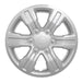 Coast To Coast IWC54016S 16 Inch; 6 Spoke; Painted; Silver; ABS Plastic; Set Of 4 - Truck Part Superstore
