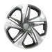 Coast To Coast IWC54116CC 16 Inch; 5 Spoke; Painted; Chrome And Charcoal; ABS Plastic; Set Of 4 - Truck Part Superstore