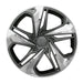 Coast To Coast IWC54116CC 16 Inch; 5 Spoke; Painted; Chrome And Charcoal; ABS Plastic; Set Of 4 - Truck Part Superstore