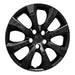 Coast To Coast IWC54216BLK 16 Inch; Eight Spoke; Painted Glossy Black; ABS Plastic; Set Of 4 - Truck Part Superstore
