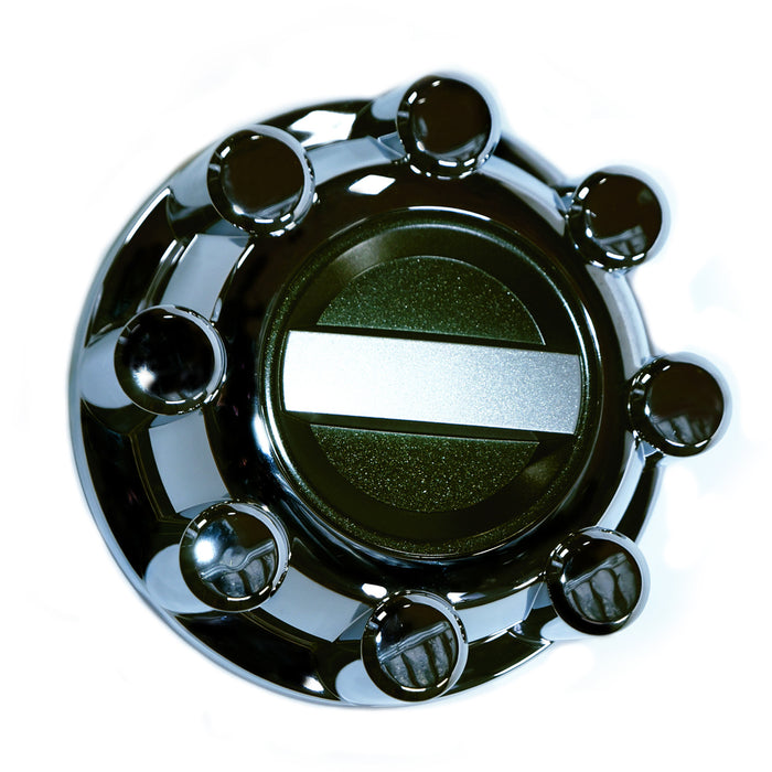 Coast To Coast C10098F Fits Into OEM Wheel; Chrome Plated; ABS Plastic; Set Of 2 - Truck Part Superstore