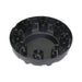 Coast To Coast IWCC9009BLK OEM; Fits Into OEM Wheel; Painted; Gloss Black; ABS Plastic; Set Of 2 - Truck Part Superstore
