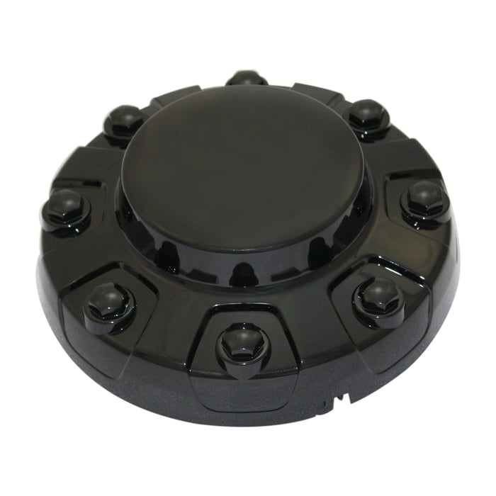 Coast To Coast IWCC9010BLK OEM; Fits Into OEM Wheel; Painted; Gloss Black; ABS Plastic; Set Of 2 - Truck Part Superstore