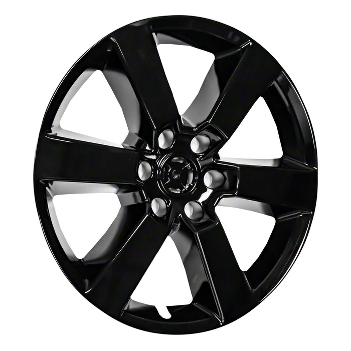 Coast To Coast IWCIMP380BLK 20 Inch; 6 Spoke; Gloss Black; Plastic; Set Of 4 - Truck Part Superstore