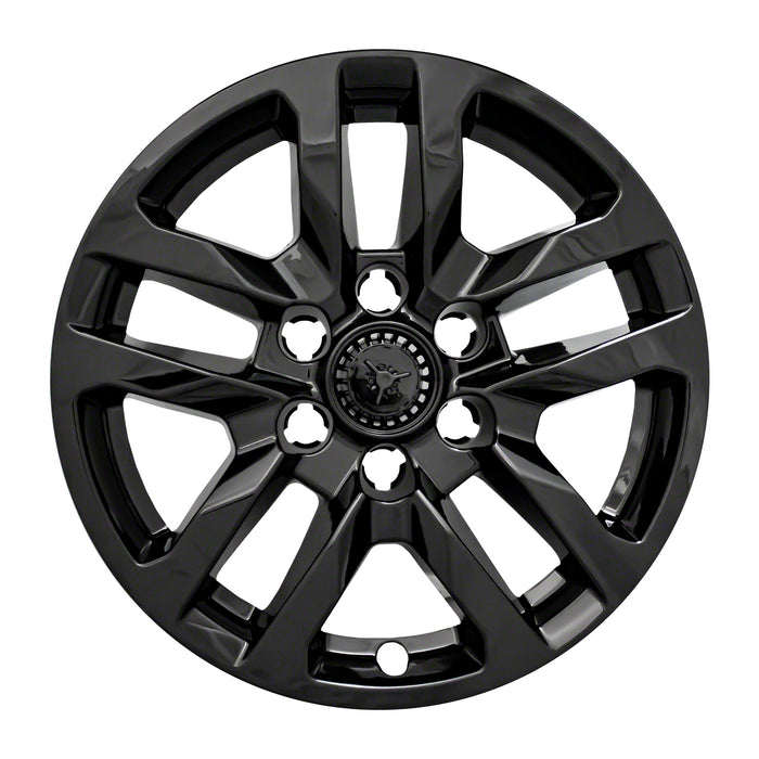 Coast To Coast IWCIMP432BLK 18 Inch; 5 Split Spoke; Painted; Gloss Black; ABS Plastic; Set Of 4 - Truck Part Superstore