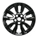 Coast To Coast IWCIMP433BLK 17 Inch; 5 V Spoke; Gloss Black; Plastic; Set Of 4 - Truck Part Superstore