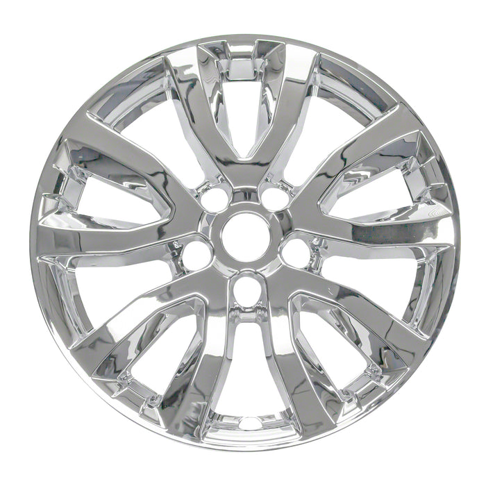 Coast To Coast IWCIMP433X 17 Inch; 5 V Spoke; Chrome Plated; Plastic; Set Of 4 - Truck Part Superstore