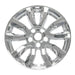 Coast To Coast IWCIMP433X 17 Inch; 5 V Spoke; Chrome Plated; Plastic; Set Of 4 - Truck Part Superstore