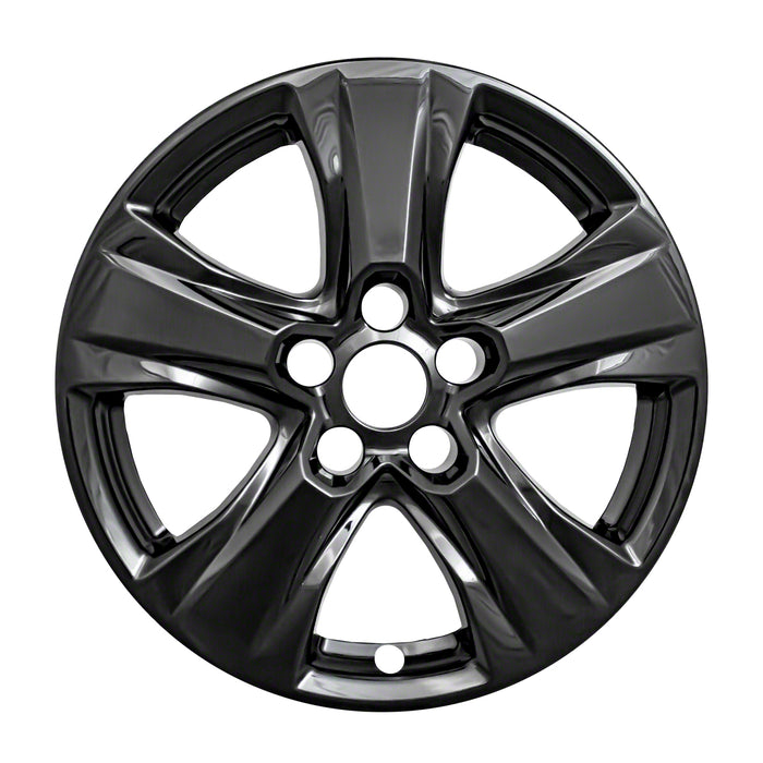 Coast To Coast IWCIMP434BLK 17 Inch; 5 V Spoke; Gloss Black; Plastic; Set Of 4 - Truck Part Superstore