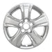 Coast To Coast IWCIMP434X 17 Inch; 5 V Spoke; Chrome Plated; Plastic; Set Of 4 - Truck Part Superstore