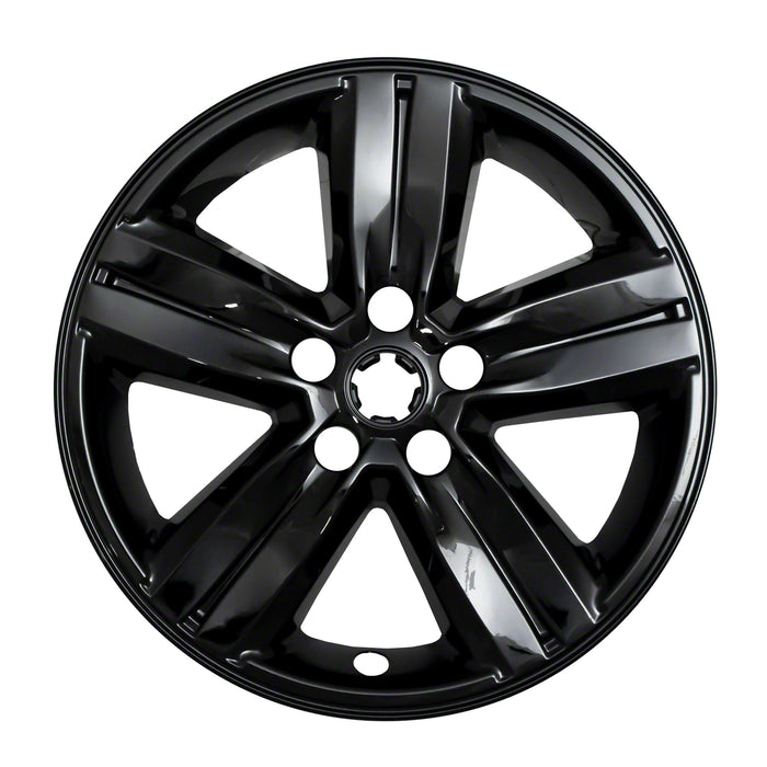 Coast To Coast IWCIMP437BLK 16 Inch; 5 Spoke; Gloss Black; Plastic; Set Of 4 - Truck Part Superstore