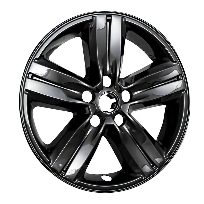 Coast To Coast IWCIMP437BLK 16 Inch; 5 Spoke; Gloss Black; Plastic; Set Of 4 - Truck Part Superstore