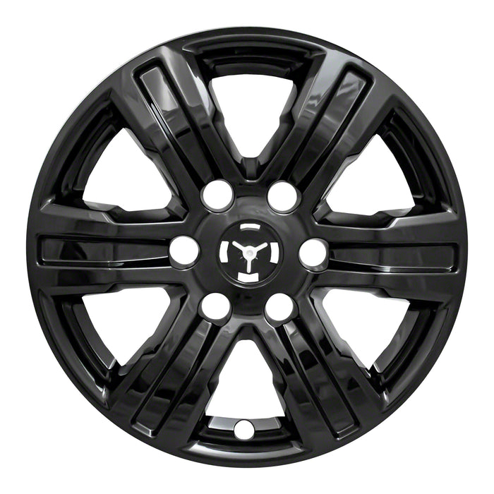 Coast To Coast IWCIMP439BLK 17 Inch; 6 Spoke; Gloss Black; Plastic; Set Of 4 - Truck Part Superstore
