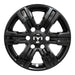 Coast To Coast IWCIMP439BLK 17 Inch; 6 Spoke; Gloss Black; Plastic; Set Of 4 - Truck Part Superstore
