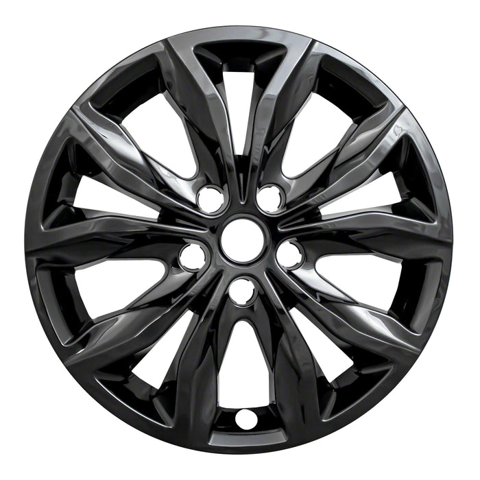 Coast To Coast IWCIMP440BLK 17 Inch; 5 Split Spoke; Gloss Black; Plastic; Set Of 4 - Truck Part Superstore