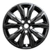 Coast To Coast IWCIMP440BLK 17 Inch; 5 Split Spoke; Gloss Black; Plastic; Set Of 4 - Truck Part Superstore