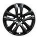 Coast To Coast IWCIMP441BLK 18 Inch; Five V-Style Spoke; Painted Black; ABS Plastic; Set Of 4 - Truck Part Superstore