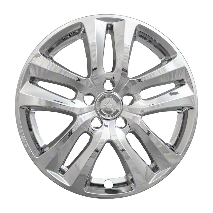 Coast To Coast IWCIMP441X 18 Inch; Five V-Style Spoke; Painted Chrome; ABS Plastic; Set Of 4 - Truck Part Superstore