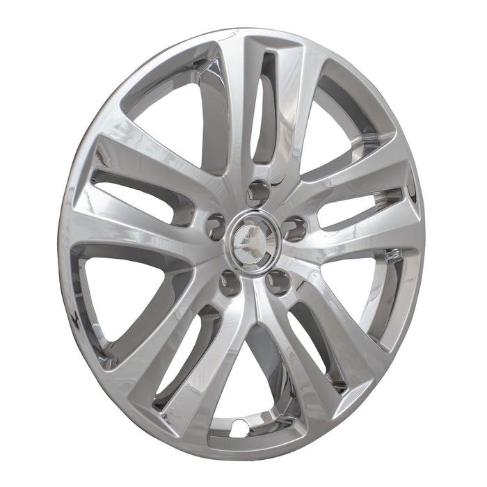 Coast To Coast IWCIMP441X 18 Inch; Five V-Style Spoke; Painted Chrome; ABS Plastic; Set Of 4 - Truck Part Superstore
