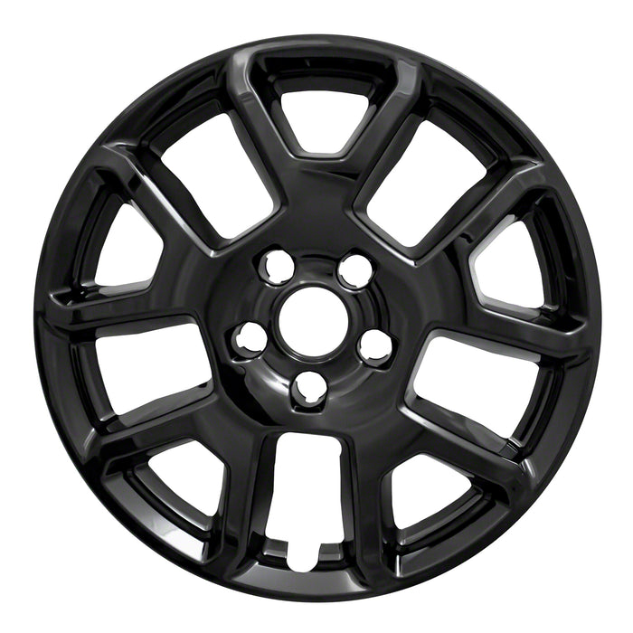 Coast To Coast IWCIMP443BLK 17 Inch; Five V-Style Spoke; Painted Black; ABS Plastic; Set Of 4 - Truck Part Superstore