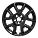 Coast To Coast IWCIMP443BLK 17 Inch; Five V-Style Spoke; Painted Black; ABS Plastic; Set Of 4 - Truck Part Superstore