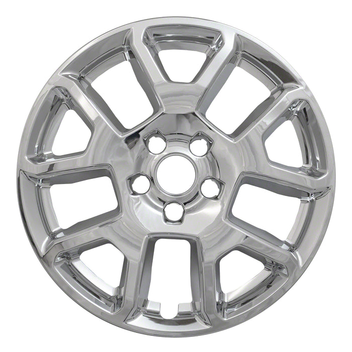 Coast To Coast IWCIMP443X 17 Inch; Five V-Style Spoke; Painted Chrome; ABS Plastic; Set Of 4 - Truck Part Superstore