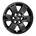 Coast To Coast IWCIMP444BLK 16 Inch; Five V-Style Spoke; Painted Black; ABS Plastic; Set Of 4 - Truck Part Superstore