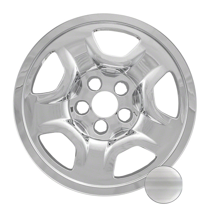 Coast To Coast IWCIMP97X 16 Inch; 5 Spoke; Chrome Plated; Plastic; Set Of 4 - Truck Part Superstore