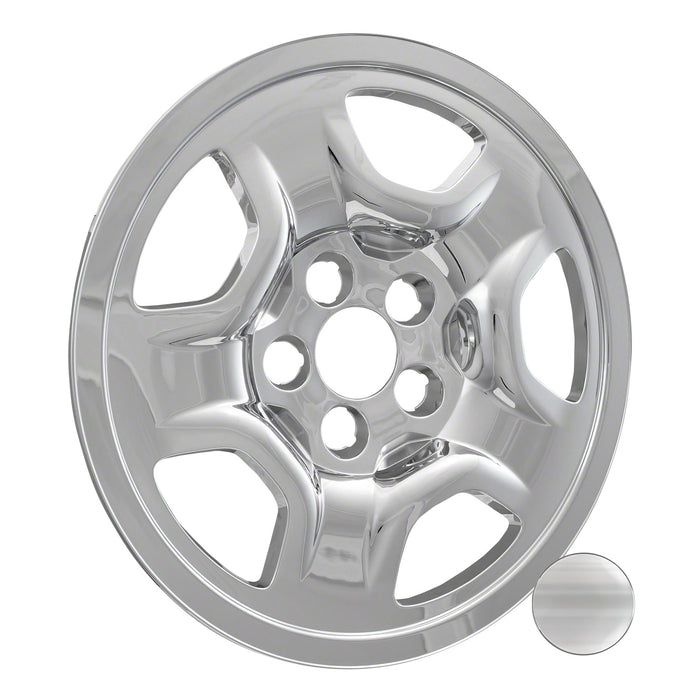 Coast To Coast IWCIMP97X 16 Inch; 5 Spoke; Chrome Plated; Plastic; Set Of 4 - Truck Part Superstore
