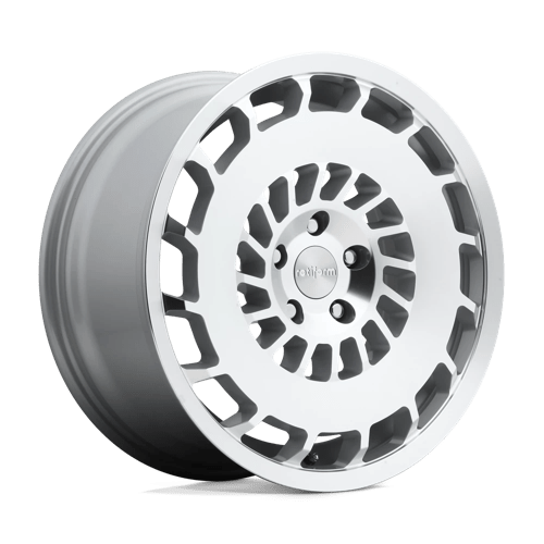 Rotiform 1PC R1351885F8+45 R135 18X8.5 5X112 GL-SLVR-MACH 45MM - Truck Part Superstore