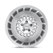 Rotiform 1PC R1351885F8+45 R135 18X8.5 5X112 GL-SLVR-MACH 45MM - Truck Part Superstore