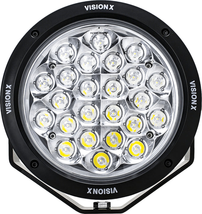 Vision X Lighting 9907451 Pair Of 8.7" 24 LED Cg2 Light Cannon Including Harness Using Dtp Connector - Truck Part Superstore