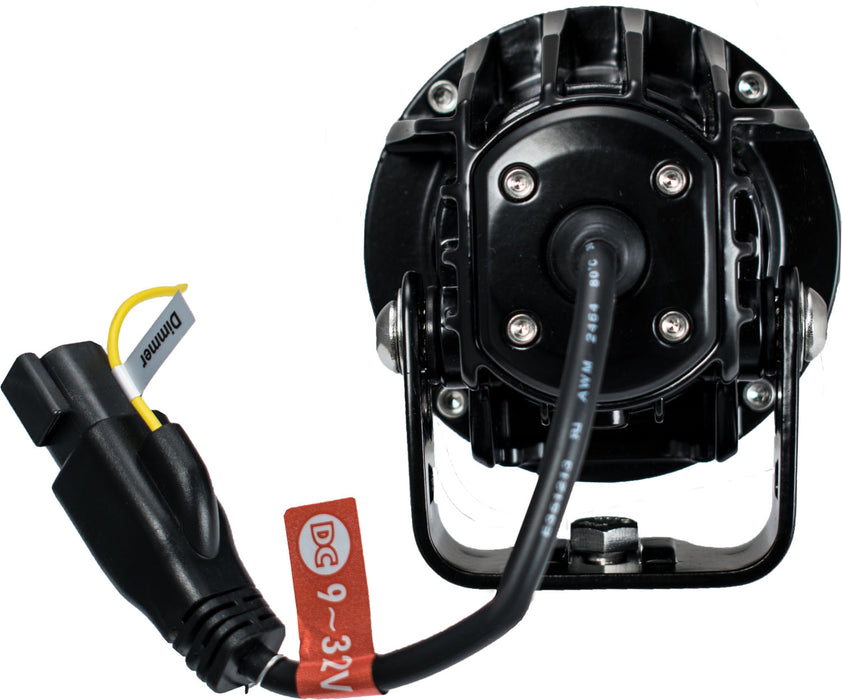 Vision X Lighting 9912158 Pair Of 3.7" 3 LED Cg2 Mini Light Cannons Including Harness - Truck Part Superstore