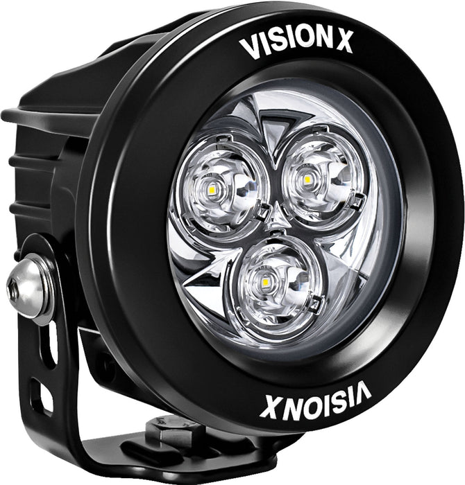 Vision X Lighting 9912158 Pair Of 3.7" 3 LED Cg2 Mini Light Cannons Including Harness - Truck Part Superstore