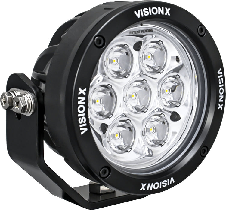 Vision X Lighting 9907437 Pair Of 4.7" 7 LED Cg2 Light Cannons Including Harness Using Dt Connectors - Truck Part Superstore